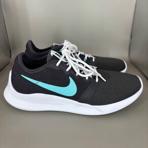 Nike Women's Running Shoes Dark Gray Aqua Lightweight Athletic Sneakers Size 6